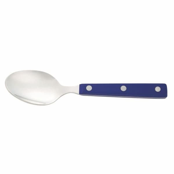 Arcos Matsked i rostfritt stål 18/10 med handtag i polyoxymetylén, blå, 200 mm.