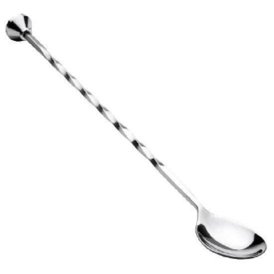 Riflerad Cocktailsked 27 Cms Rostfritt stål
