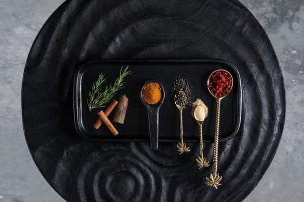 Palme Træ Salatske - Guld