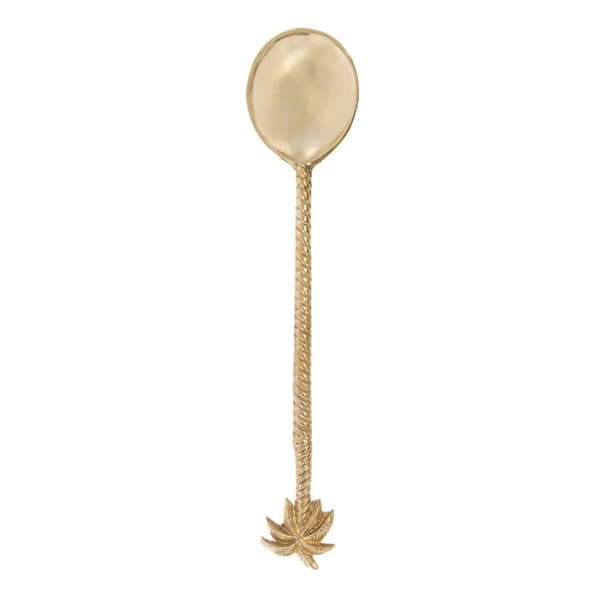 Palme Træ Salatske - Guld