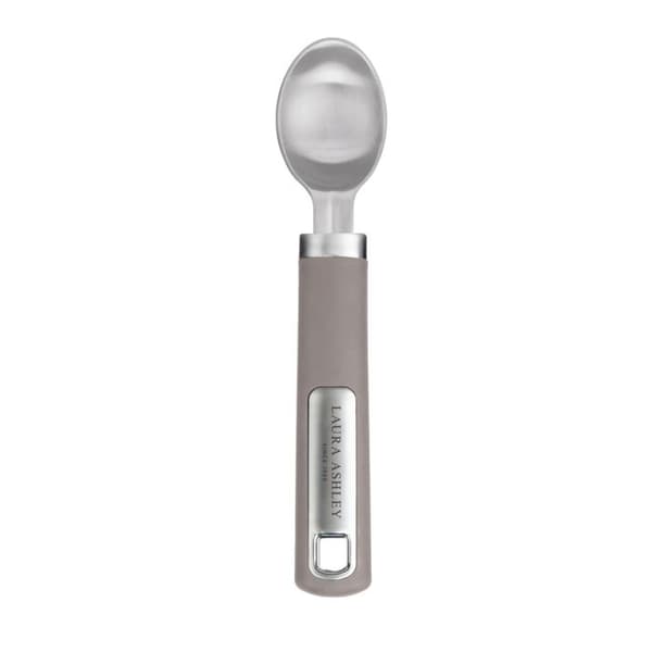 Glasstårta sked i rostfritt stål med soft-touch handtag Laura Ashley - Mörk Grå Turturduva - av Pendeford
