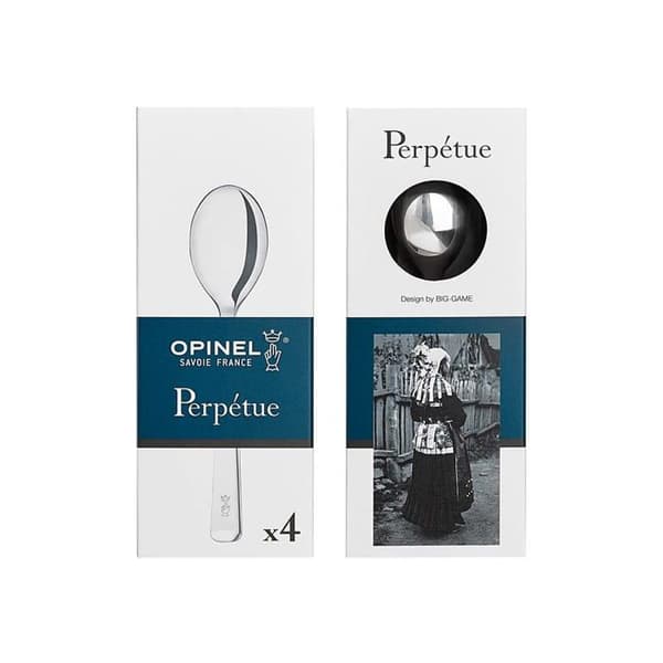 Matkapspid - Opinel - Perpetue - Rostfritt stål - Modern design - Förpackning med 4