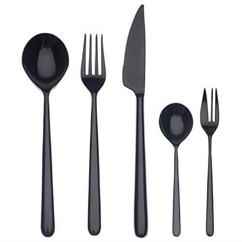 Mepra 108722030D Tårtset 30 delar Linea Oro Nero