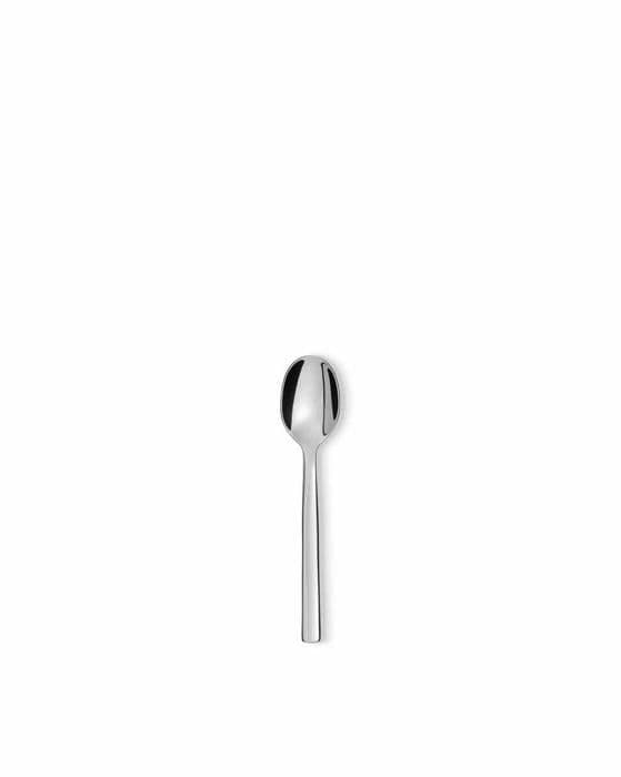 Alessi bordssked - REB09/7 - Oval tesked i glänsande 18/10 rostfritt stål, set med 6 delar
