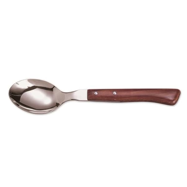 Arcos Soup sked av 371700 monoblock av en bit rostfritt stål och blad på 9 cm i kartong.