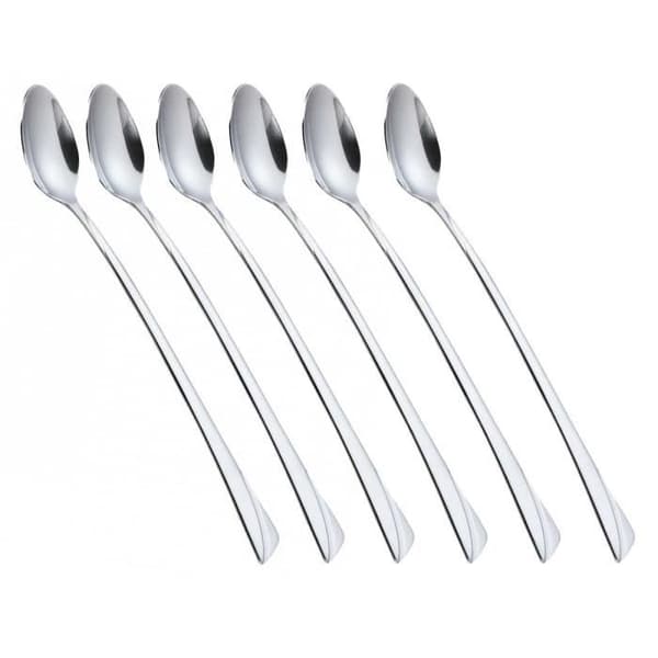 6 COCKTAILSKEDAR FÖR DESSERTER LATTE KH-1447 glänsande