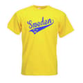 Miniatyrbild 1 av 2: Sweden Swosh stil barn t-shirt med 3 kronor