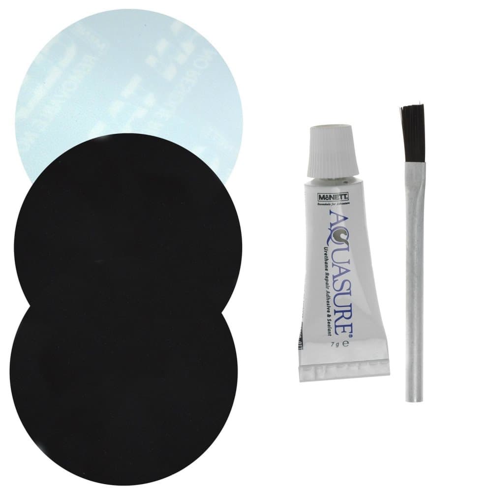 MCNETT AQUASURE URETHAN ADHESIVE INSTANT REPAIR, lagningslappar + lim våtdräkt