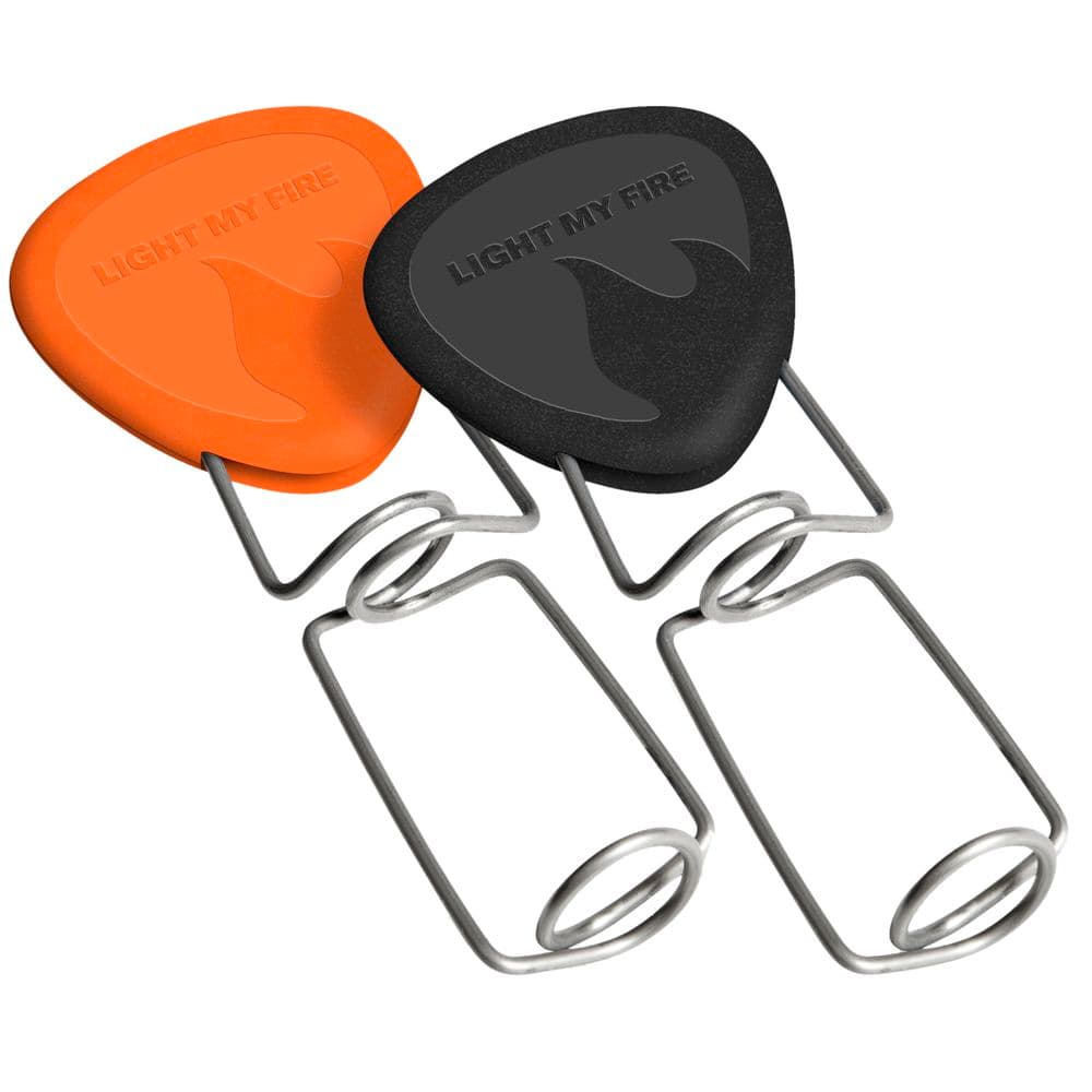 grillpinne, LIGHT MY FIRE GRANPA´S FIREFORK 2-PACK Black/Orange