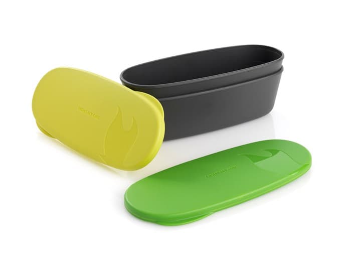 LIGHT MY FIRE SNAPBOX OVAL 2-PACK Yellow/ Green