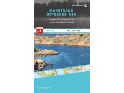 kartor, OUTDOORKARTAN Marstrand-Göteborg-Åsa