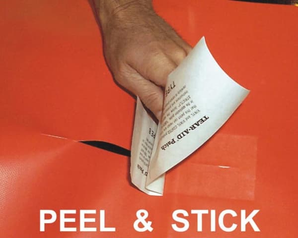 TEAR-AID TYPE B för PVC/Vinyl, transparent lagningslapp för vinyl