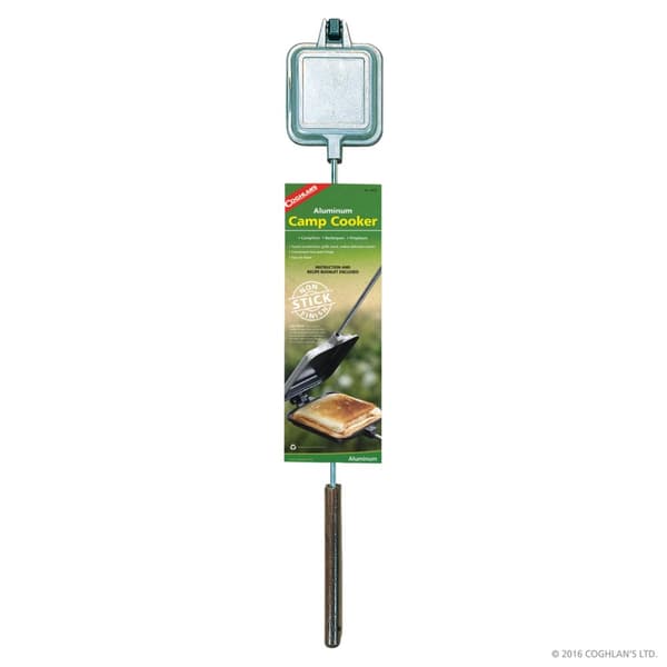 smörgåsjärn för öppen eld, COGHLANS CAMP COOKER alu/non-stick, CG9010