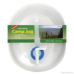 vattendunk hopfällbar, vattenbehållare hopfällbar, COGHLANS CAMP JUG 8L