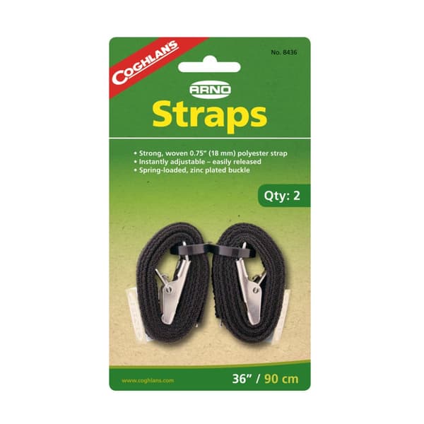 spännremmar för ryggsäckar etc, COGHLANS 90 CM ARNO STRAP 2-PACK CG8436