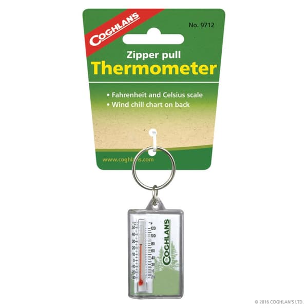 COGHLANS ZIPPER PULL THERMOMETER CG9712, termometer med köldeffekt