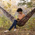 Miniatyrbild 3 av 3: COGHLANS SINGLE PARACHUTE HAMMOCK CAMO CG1760, hängmatta camo