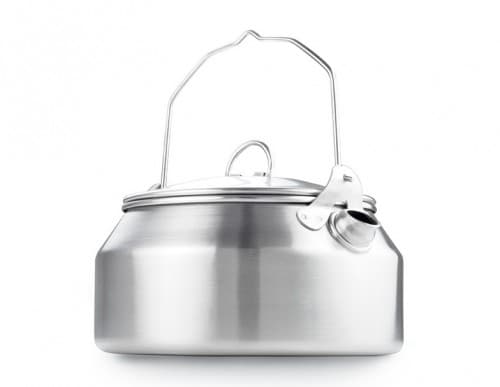 GSI OUTDOORS GLACIER STEINLESS TEA KETTLE 0.94L, GSI kaffepanna rostfritt stål