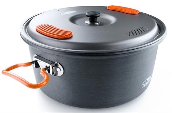 stor kastrull camping , lägerkittel, GSI HALULITE COOK POT 4.7 L  50194