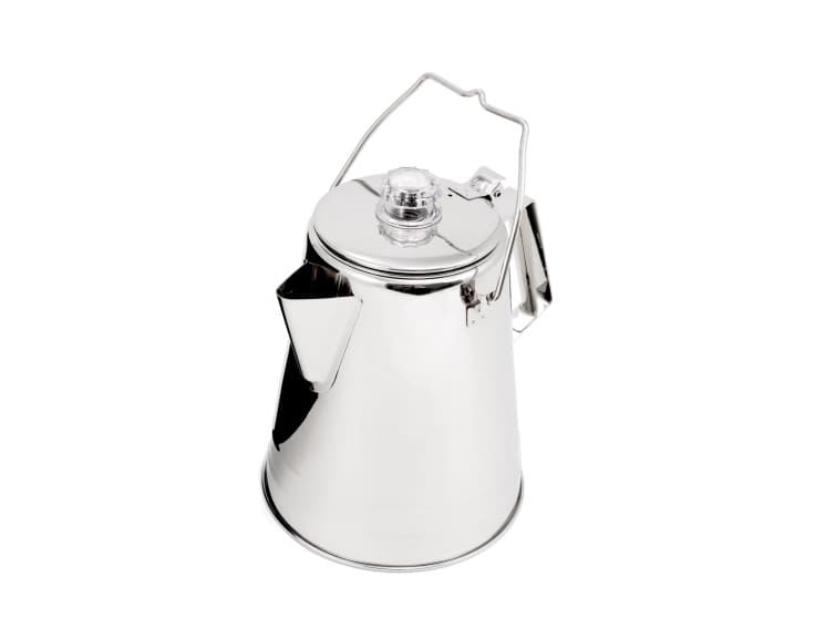 GSI OUTDOORS GLACIER STAINLESS 8 CUP PERCULATOR, perkulaltor rostfritt stål