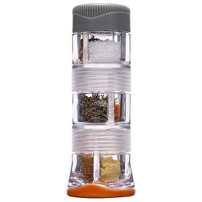 GSI OUTDOORS SPICE MISSILE 79496, kryddburk friluftsmatlagning 6 fack