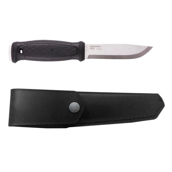 MORAKNIV GARBERG STEINLESS MED LÄDERSLIDA 12635