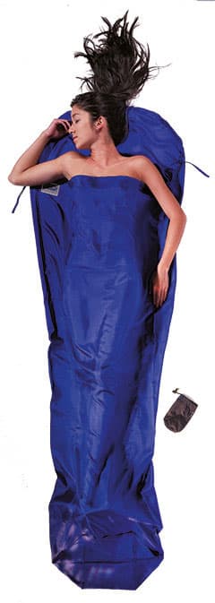 sidenlakan mummy, COCOON MUMMYLINER SILK Ultramarine Blue CCTM80