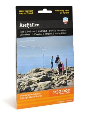 friluftskartor, CALAZO Årefjällen 1:50.000