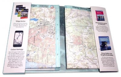 CALAZO SKRIDSKOKARTA MÄLAREN 1:50.000 skridskokarta