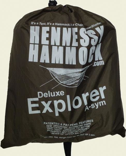 HENNESSY EXPLORER DELUXE ZIP HHM36, hängmatta med tarp och myggnät