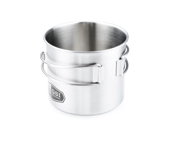 GSI OUTDOORS GLACIER STEINLESS BOTTLE CUP/POT, 68214