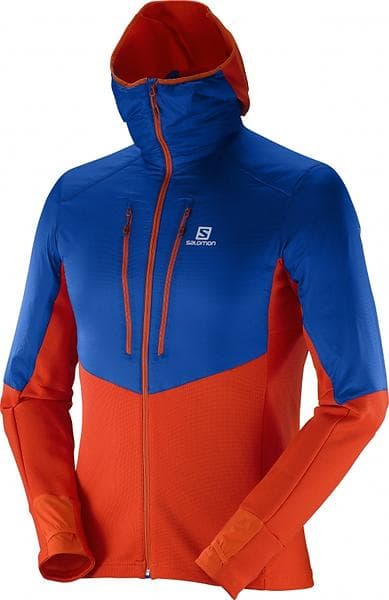 SALOMON DRIFTER AIR MID HOODIE Herr Small