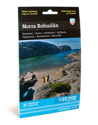 CALAZO Norra Bohuslän 1:50.000, paddelkartor, kustkjartor