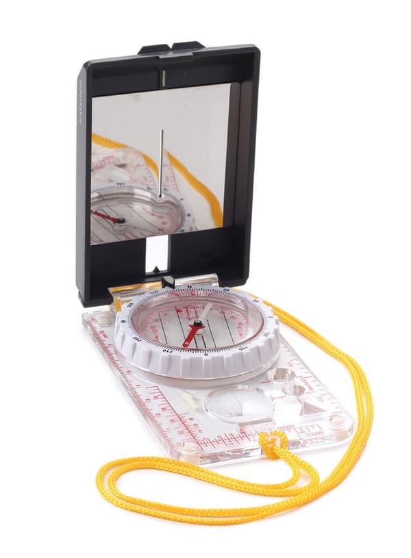 kompass spegelmodell, BALADEO SIGHTING COMPASS