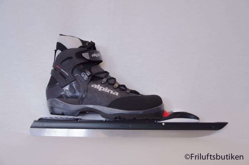 LÅNGFÄRDSSKRIDSKOR PAKET: pjäxa ALPINA BC 1550 (40-46) / skena: ISVIDDA FLEX