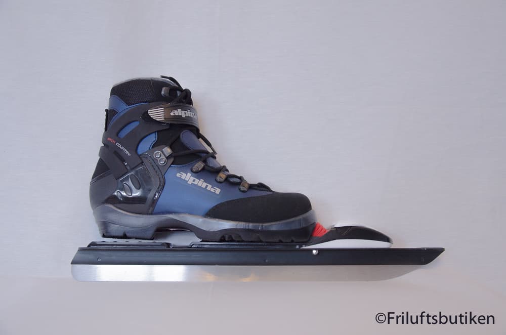LÅNGFÄRDSSKRIDSKOR PAKET: pjäxa ALPINA BC 1550 EVE (36-42)/ skena: ISVIDDA FLEX