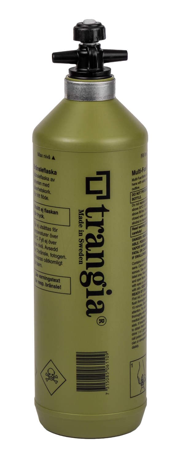 TRANGIA OKROSSBAR bränsleflaska 1 liter oliv 505110