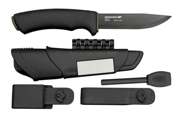 MORAKNIV BUSHCRAFT SURVIVAL BLACK CARBON STEEL