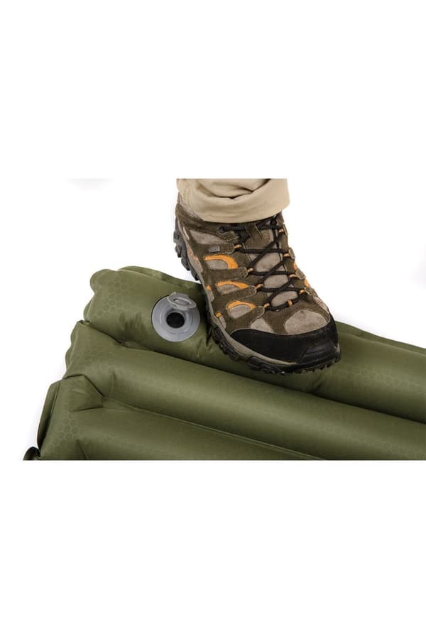 SNUGPAK BASECAMP OPS AIRMAT, luftmadrass inbyggd fotpump