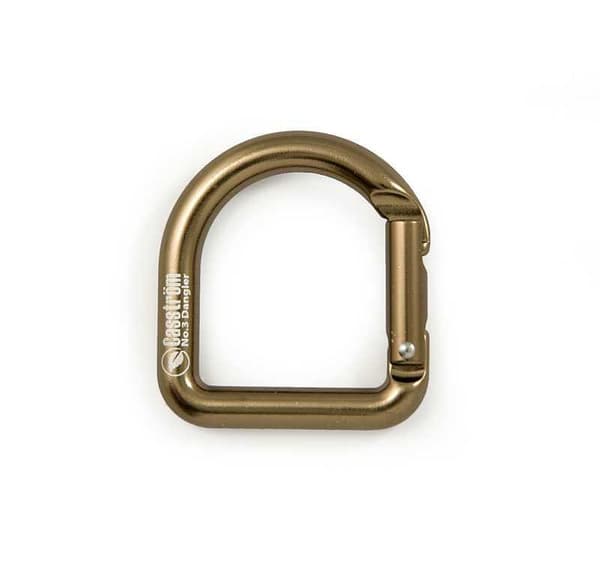 CASSTRÖM KARBINHAKE TILL NO3 DANGLER bronze, Casstöm D-ring karbin till Dangler