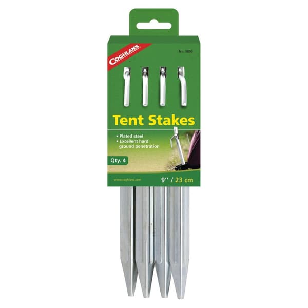 tältpinnar stål, COGHLANS TENT STAKES STEEL, CG9809