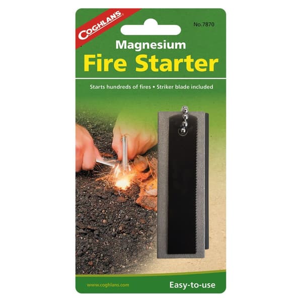 COGHLANS MAGNESIUM FIRE STARTER CG7870, magnesium eldstål