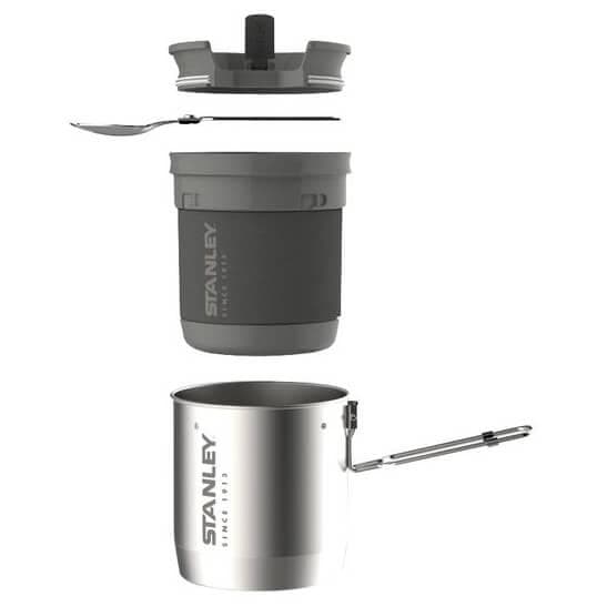 STANLEY ADVENTURE COMPACT COOK SET 0.7L, kokärl rostfritt stål