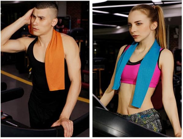 Cooling Towel Cooling towel Sports towel Cooling towel Blue