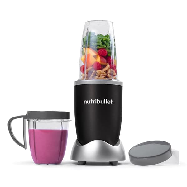 nutribullet 600W (Black, 6-pcs, Mixer/Blender)