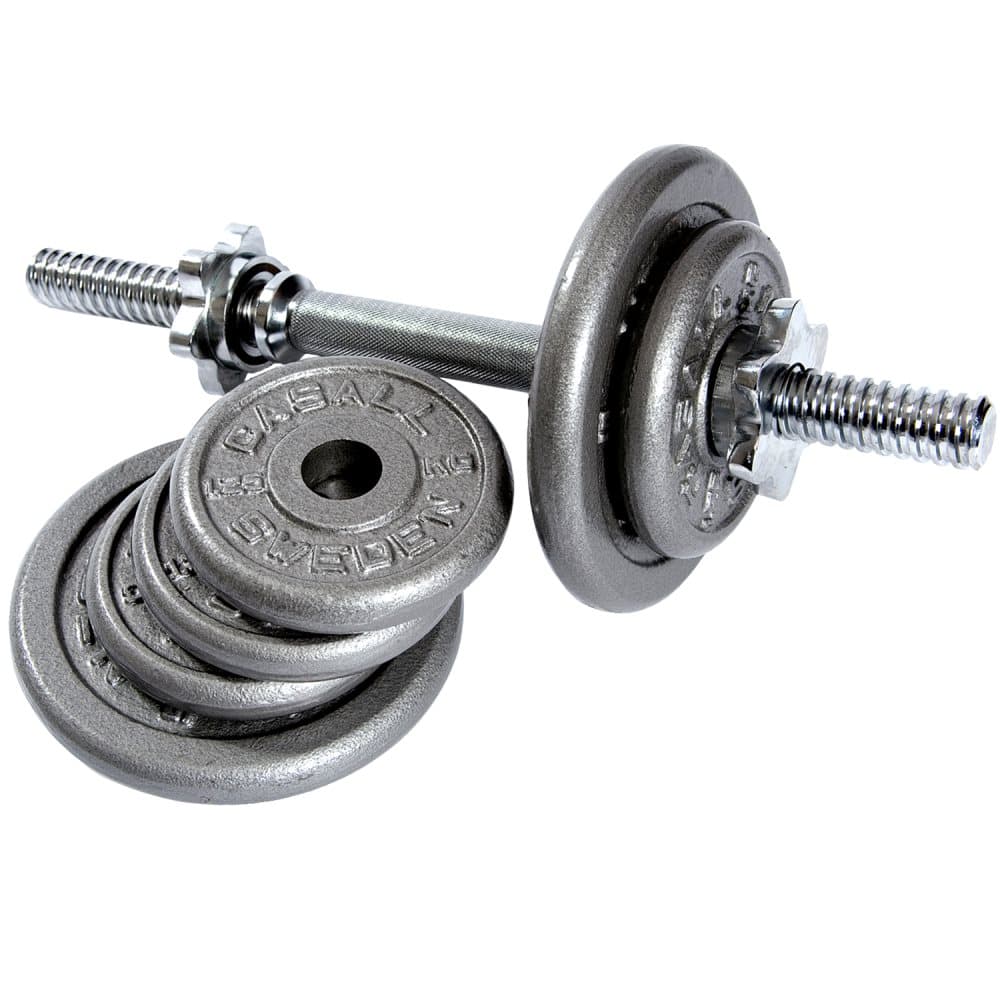 Casall Dumbbell set 9kg - Silver