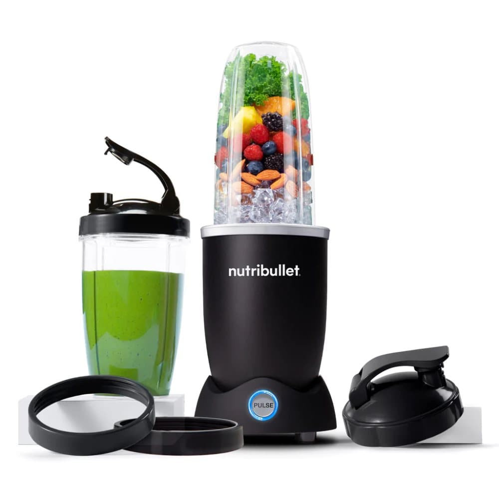 nutribullet Pro+ Pulse 1200W (Black, 8-pcs, Mixer/Blender)