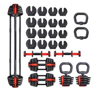 SGR18 PRO SET 3I1 SET MED JUSTERBARA DAMPKlockor 41 KG HMS