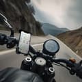 Miniatyrbillede 8 af 9: Crong Bikeclip Enduro - Cykeltelefonholder (sort)