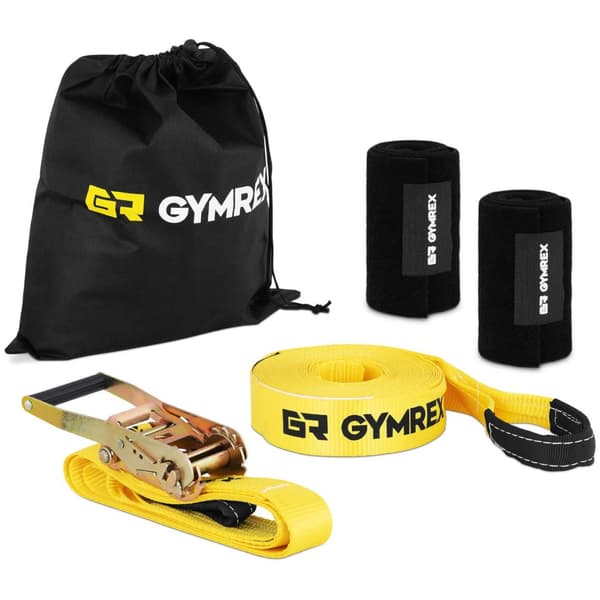 Gymrex 13m köysi slackline-setti